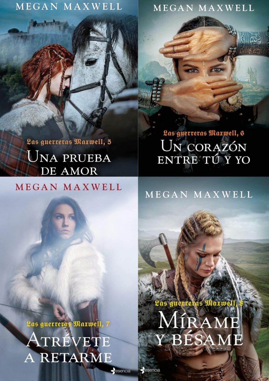 Pack 2 Las Guerreras Maxwell Una prueba de amor Un corazón entre tú