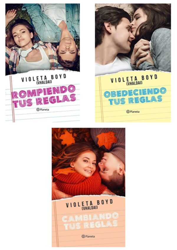 Trilogía Tus reglas, mi juego: Rompiendo las reglas | Obedeciendo tus reglas | Cambiando tus reglas de Violeta Boyd