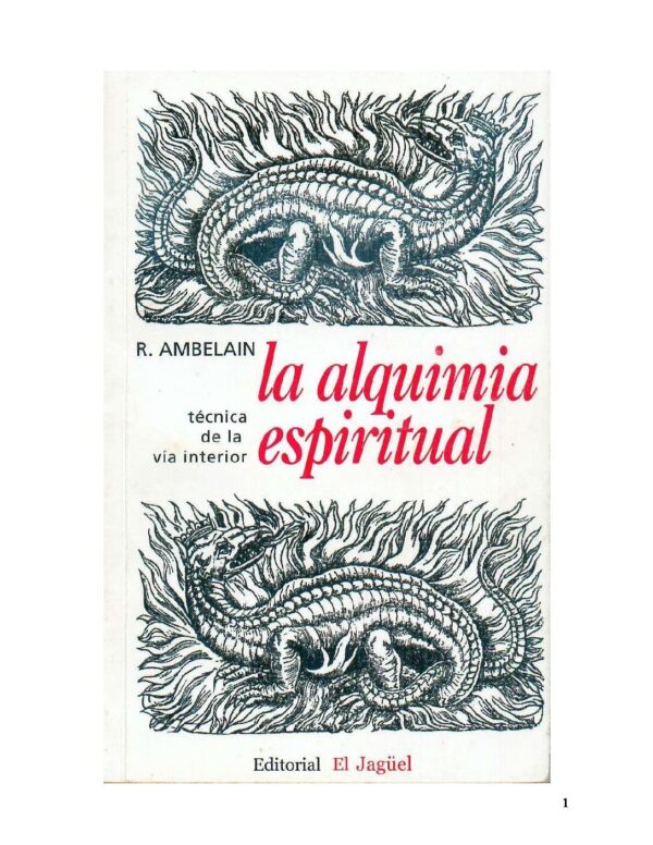 Alquimia espiritual de Robert Ambelain