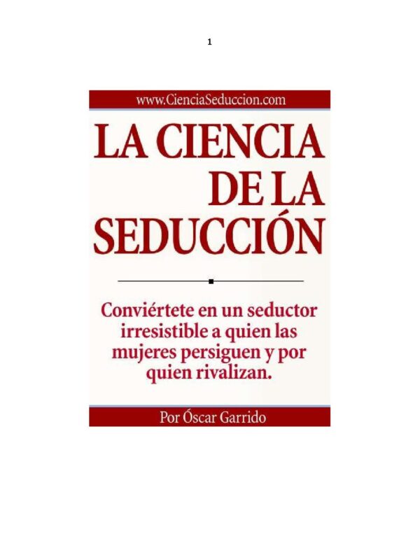 La ciencia de la seduccion