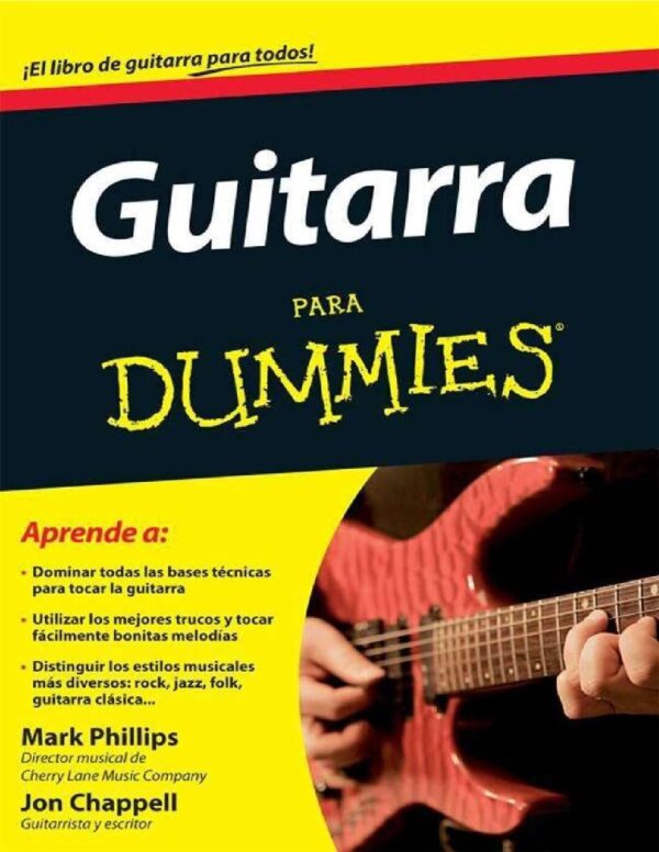 Guitarra para Dummies de Mark Phillips