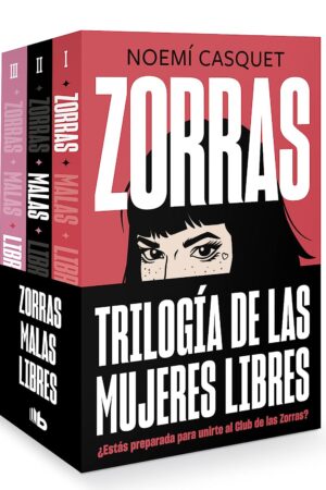 Paquete Trilogía Zorras: Zorras | Malas | Libres de Noemi Casquet
