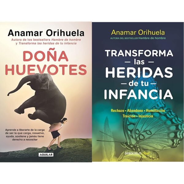 Pack Doña Huevotes +Transforma las heridas de tu infancia de Anamar Orihuela