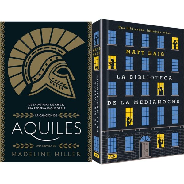 Pack La canción de Aquiles + La biblioteca de la media noche