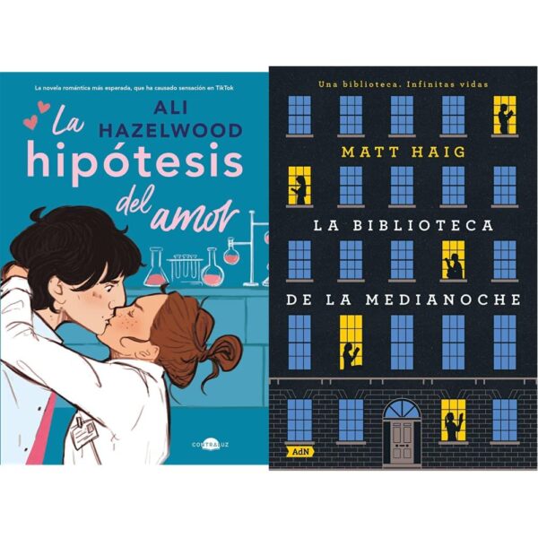 Pack La hipótesis del amor + La biblioteca de la media noche