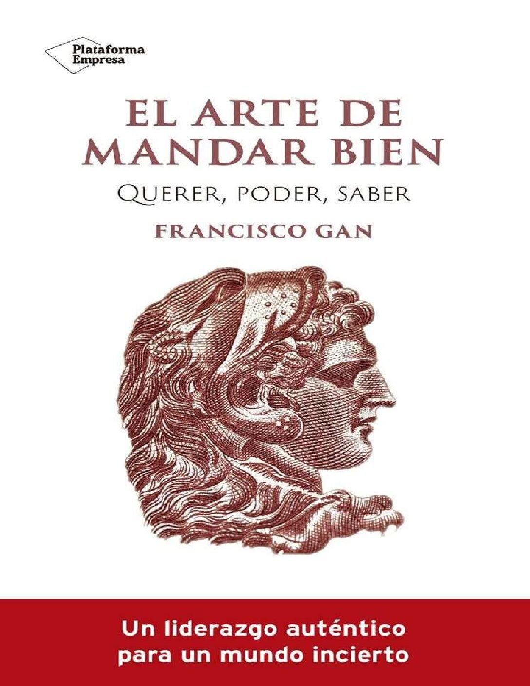 El arte de mandar bien: Querer, poder, saber de Francisco Gan