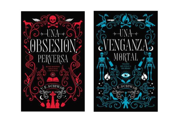 Pack Saga Villanos: Una obsesión perversa + Una venganza mortal de Victoria Schwab