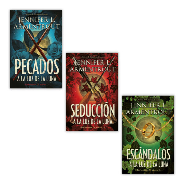 Pack Trilogía Los hermanos De Vincent: Pecados a la luz de la luna+ Seducción a la luz de la luna+ Escandalos a la luz de la luna de Jennifer L. Armentrout