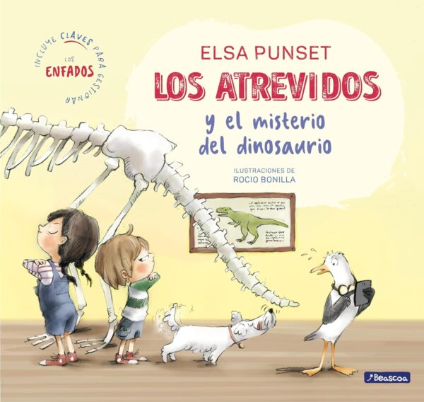 Los Atrevidos y el misterio del dinosaurio Enojo de Elsa Punset
