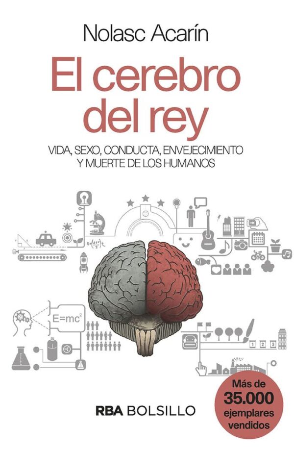 El cerebro del Rey: Vida, sexo, conducta, envejecimiento y muerte de los humanos de Nolasc Acarín