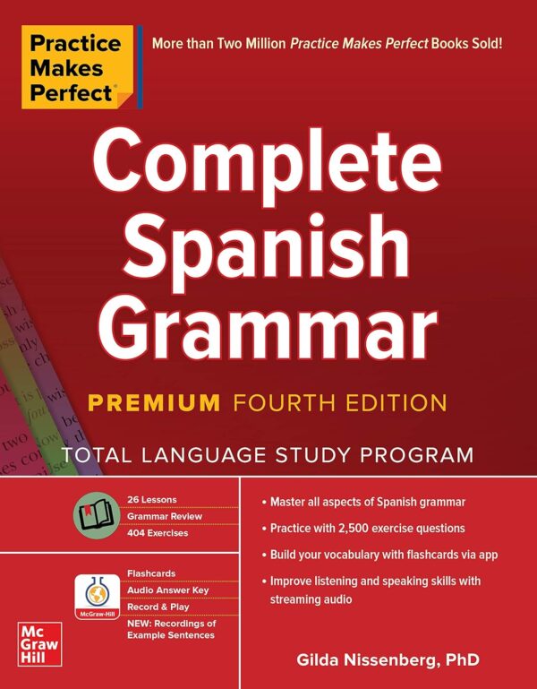 Complete Spanish Grammar by Gilda Nissenberg