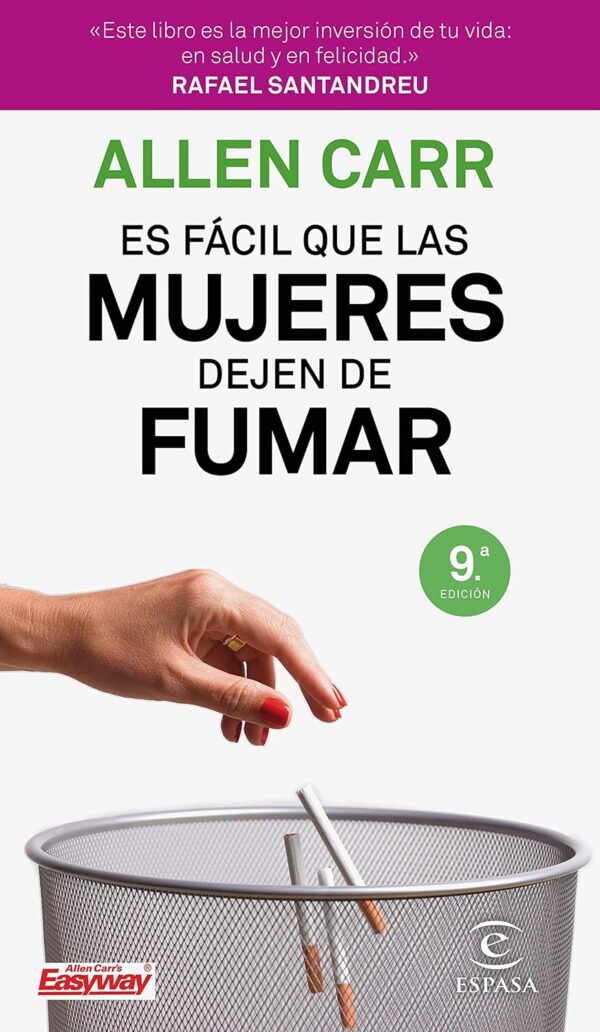 Es fácil que las mujeres dejen de fumar de Allen Carr