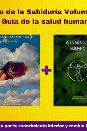 Pack 3 Libro de la Sabiduría Volumen 2 + Guía de Salud Humana de Harry B. Joseph