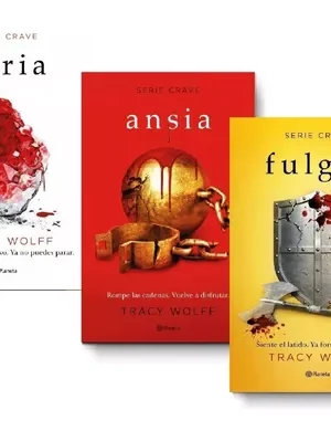 Pack 3 Serie Crave: Anhelo + Furia + Ansia Tracy Wolff