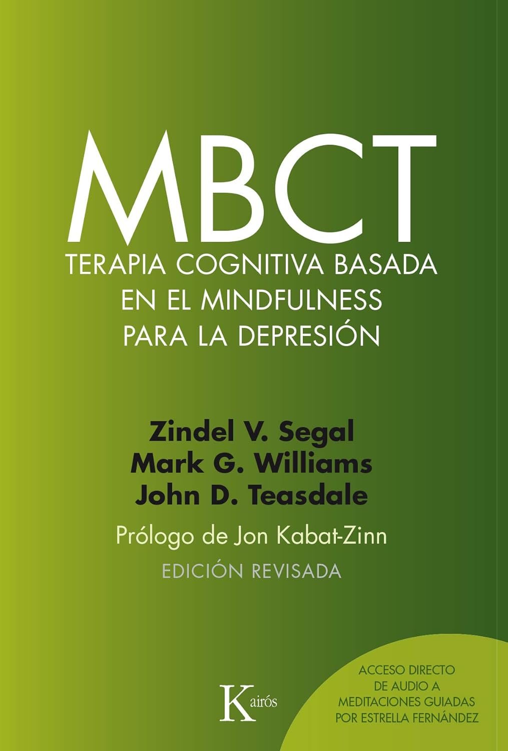 MBCT de Zindel V. Segal 1 MBCT de Zindel V. Segal