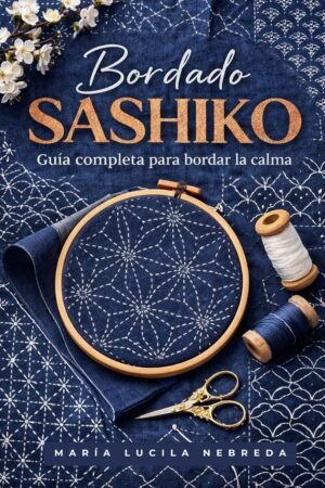 Aprende Sashiko Paso a Paso de María Lucila Nebreda